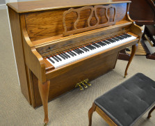 Kimball Queen Anne console piano
